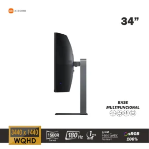 Alternative view of MONITOR CURVO GAMING XIAOMI G34WQi, 34" WQHD, 180Hz, 1ms MPRT, 1500R, VA
