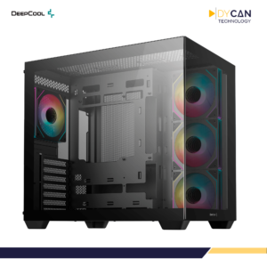 CASE DEEPCOOL CG530 4F WH, ATX, DOBLE CÁMARA, 4 ARGB, VIDRIO TEMPLADO - Imagen 4