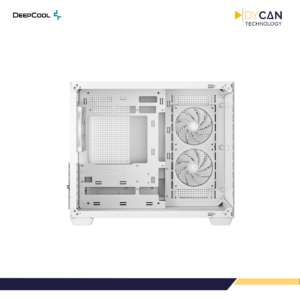 CASE GAMER DEEPCOOL CG330 3F WH, MICRO-ATX, DOBLE CÁMARA, 3 ARGB, VIDRIO TEMPLADO - Imagen 6