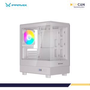 Alternative view of CASE GAMER FPMAX DIAMOND R2M WHITE S/FUENTE, MID TOWER, MICRO-ATX/ITX, VIDRIO TEMPLADO, ARGB