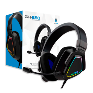 AUDÍFONO GAMER ANTRYX GH-850, RGB, VIRTUAL 7.1, DRIVERS 50MM, VIBRACIÓN