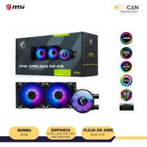 Refrigeración Liquida MSI MAG CORELIQUID A12 240