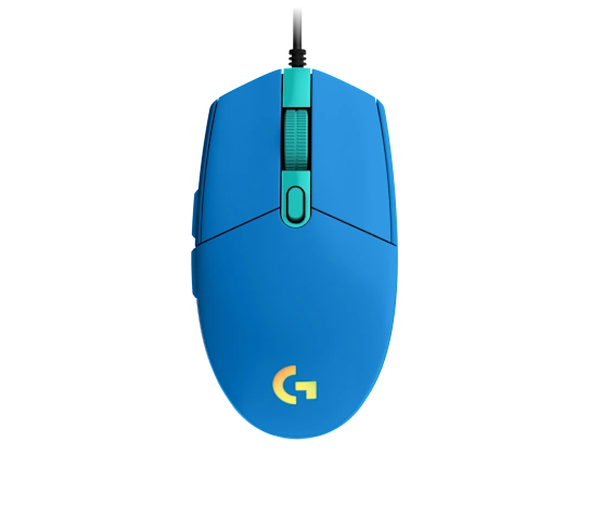 MOUSE GAMER LOGITECH G203 LIGHTSYNC AZUL, 8000 DPI, 6 BOTONES, RGB