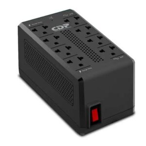 ESTABILIZADOR CDP RAVR 1008i, 900VA, 450W, 8 TOMAS