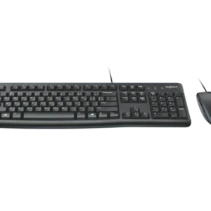COMBO TECLADO + MOUSE LOGITECH MK120 CORDED, USB, 105 TECLAS, 1000 DPI